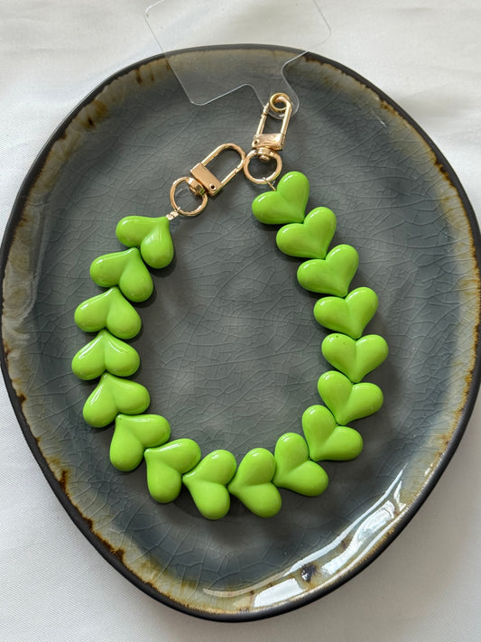 ‘GREEN HEARTS’ telefoonkoordje