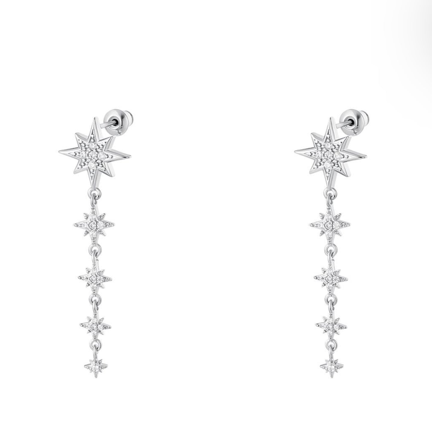 Sparkle oorbellen - goud / zilver