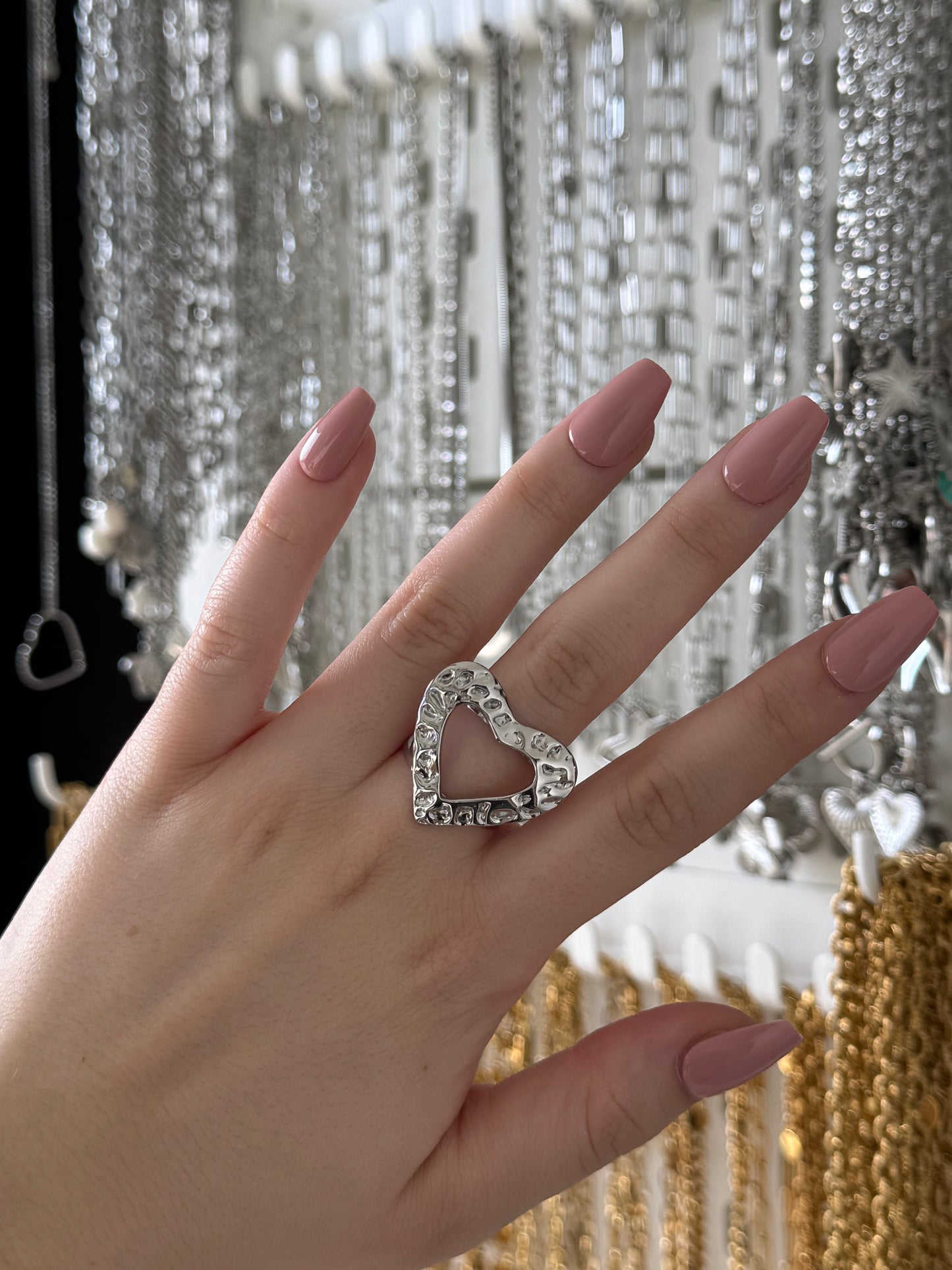 ‘EVA’ ring - goud/zilver