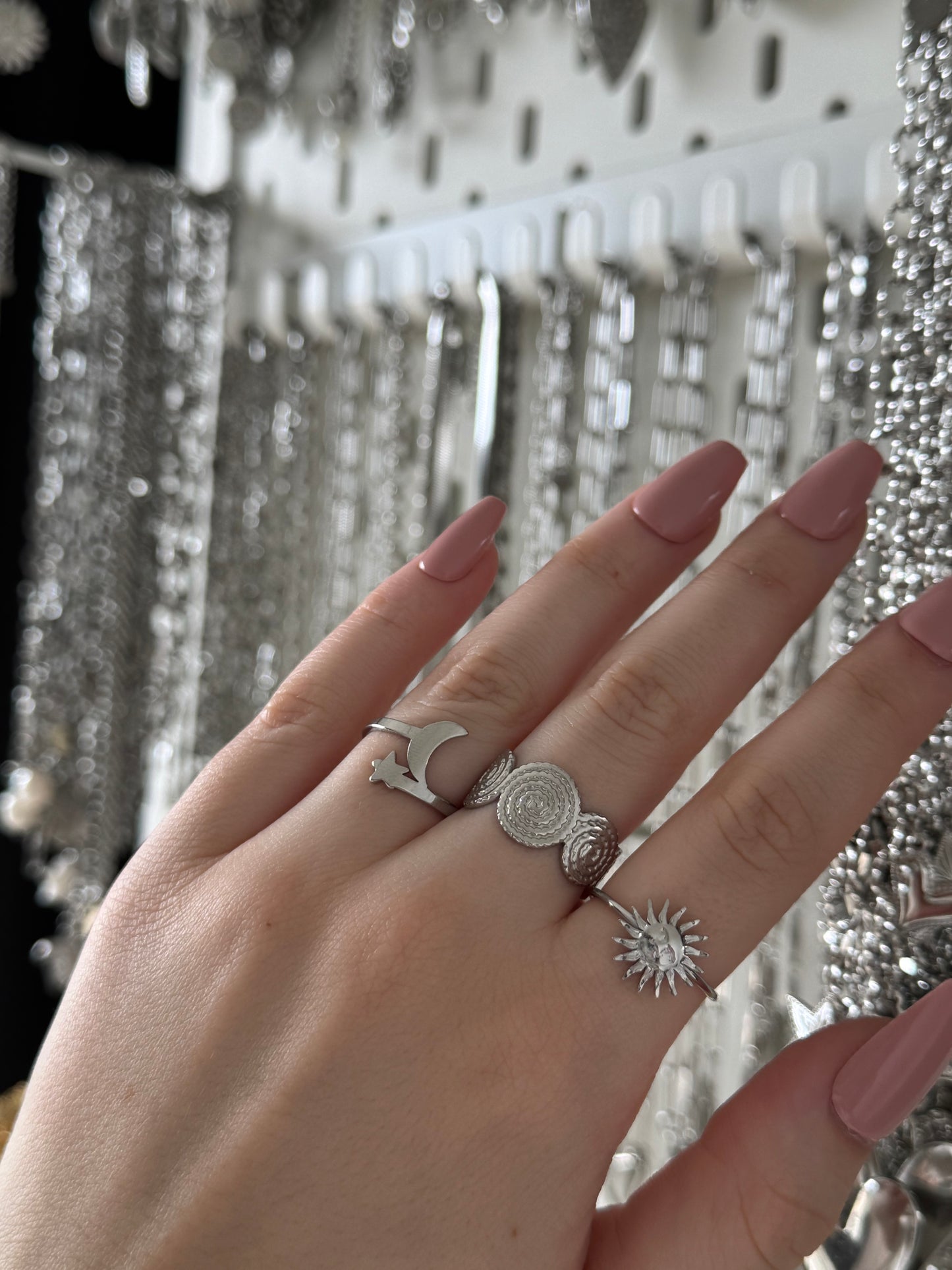 ‘STARLIGHT’ ring - zilver