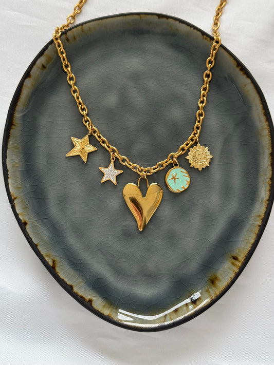 Bedelketting (31) - goud