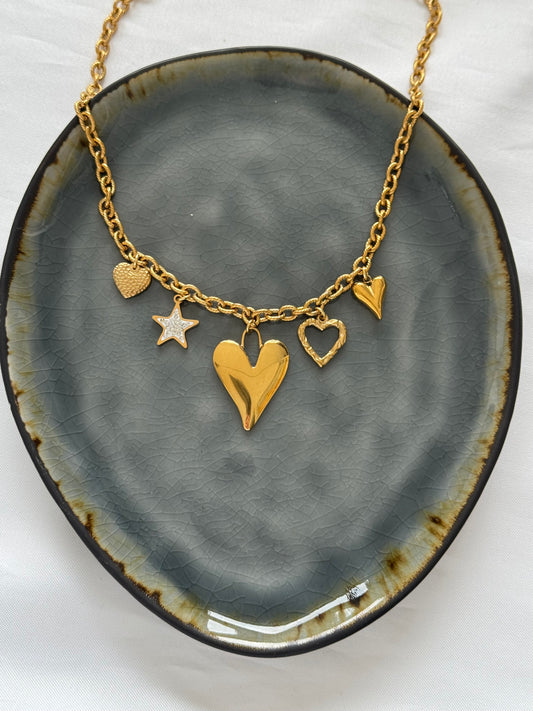 Bedelketting (22) - goud