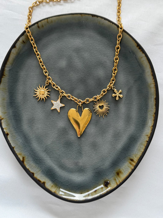 Bedelketting (25) - goud