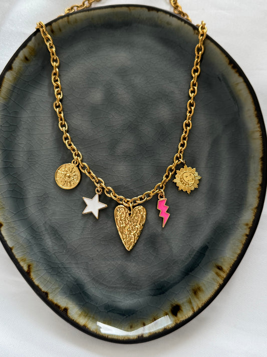 Bedelketting (41) - goud