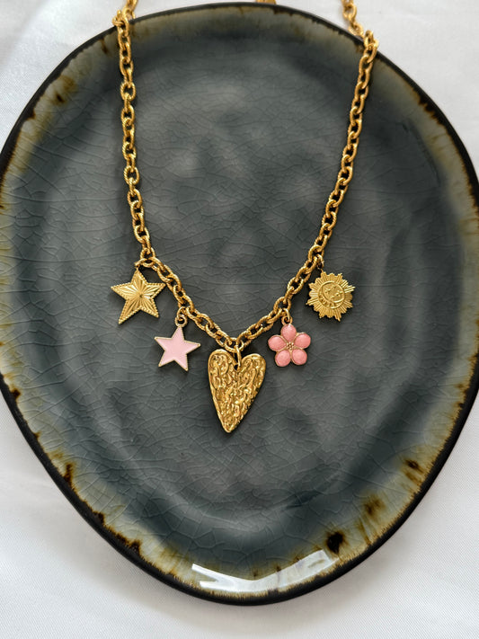 Bedelketting (42) - goud