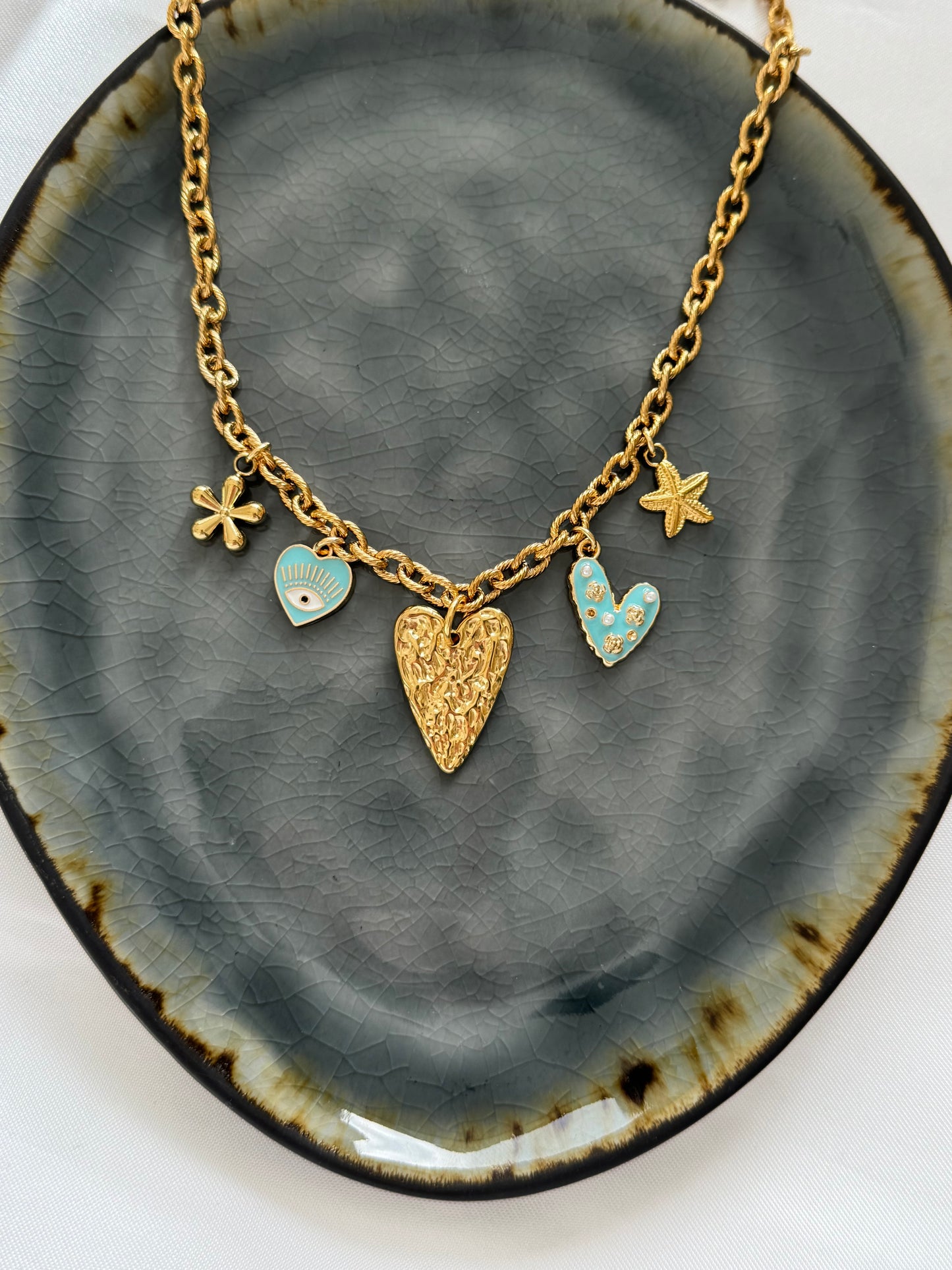 Bedelketting (43) - goud