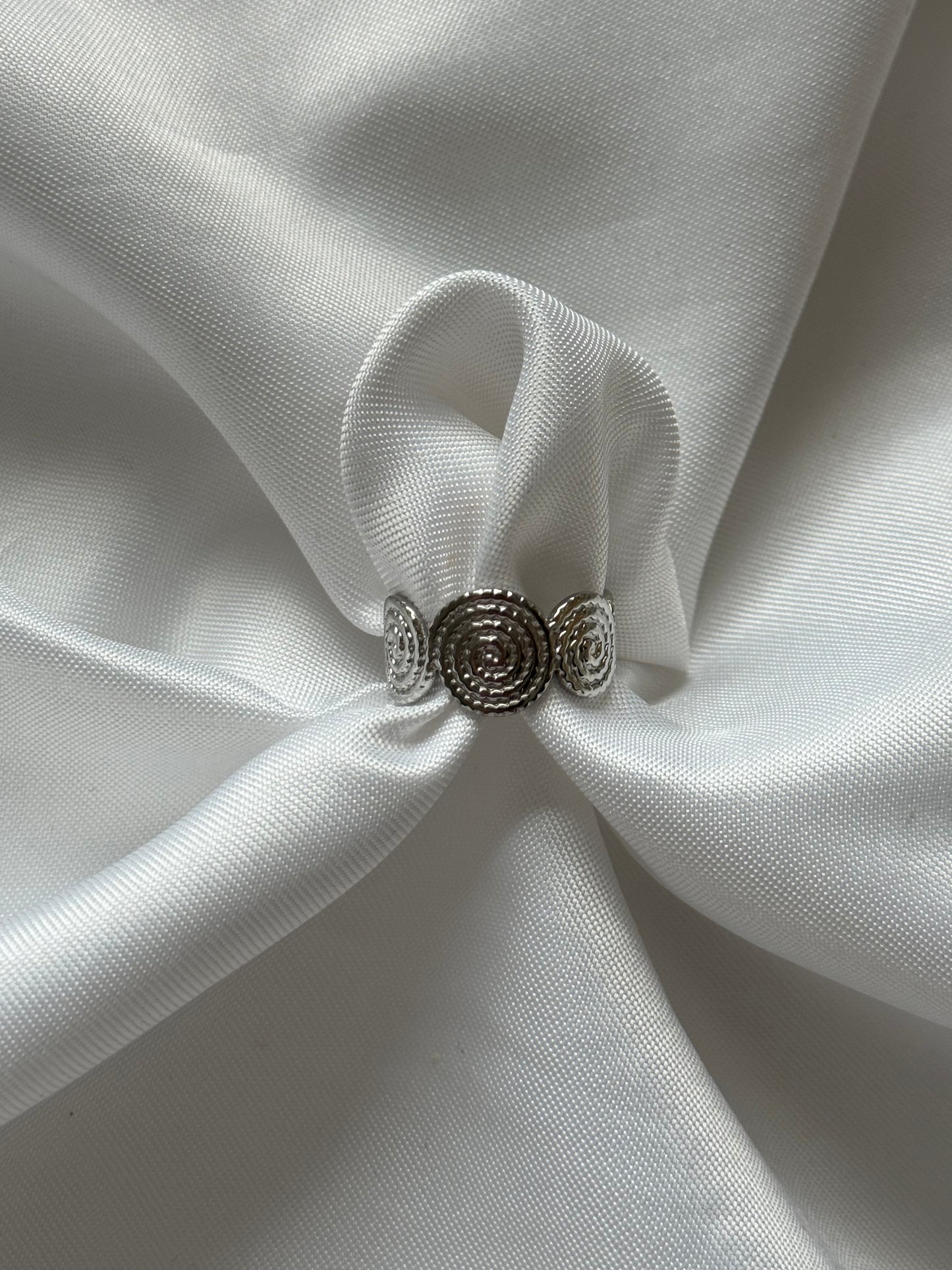 ‘FLORENCE’ ring - goud/zilver