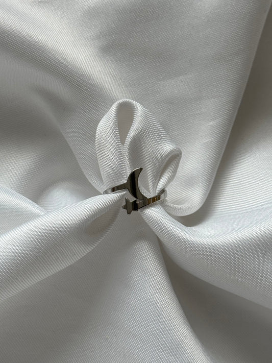 ‘STARLIGHT’ ring - zilver