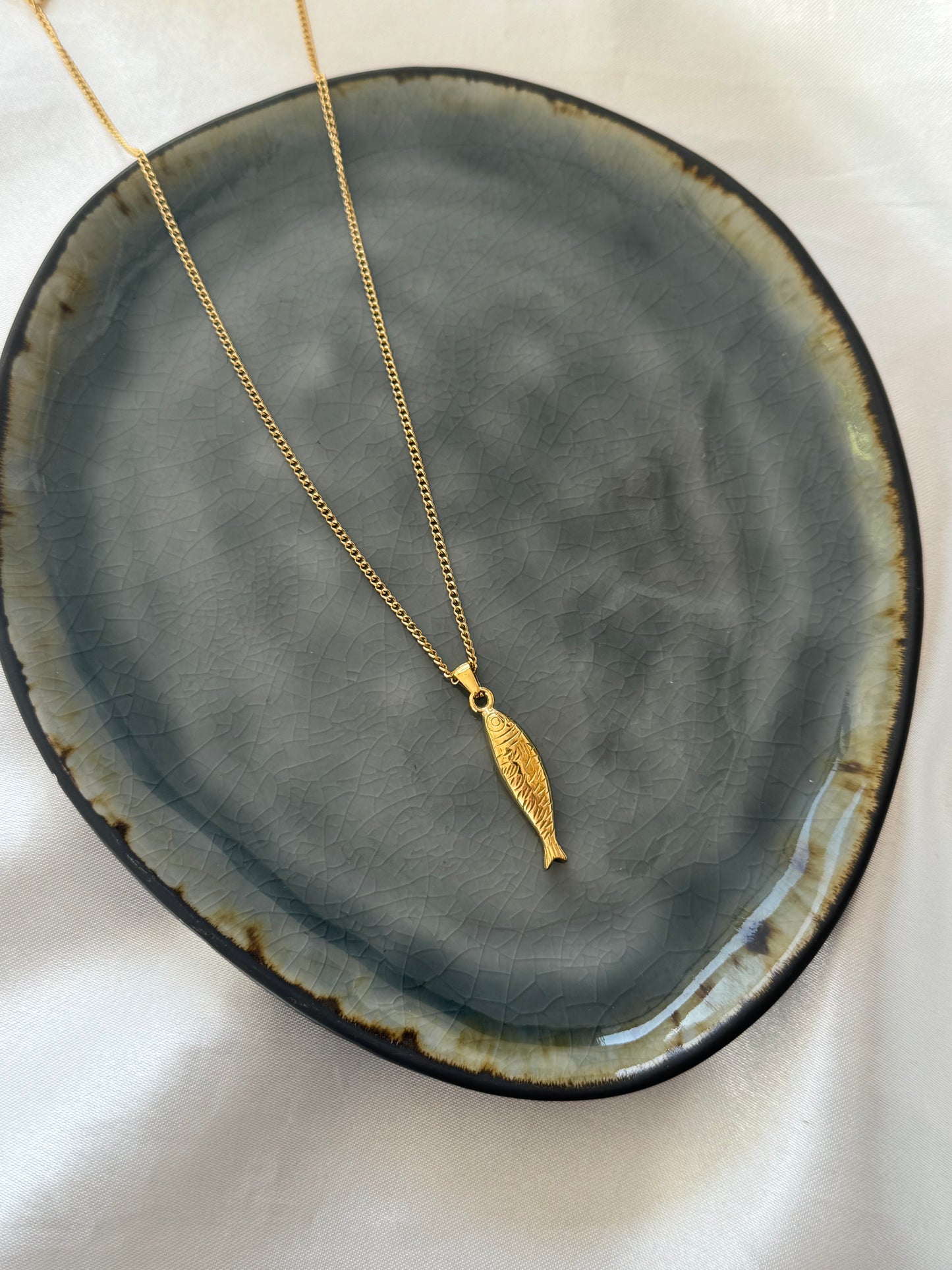 ‘GOLD FISH’ ketting - goud