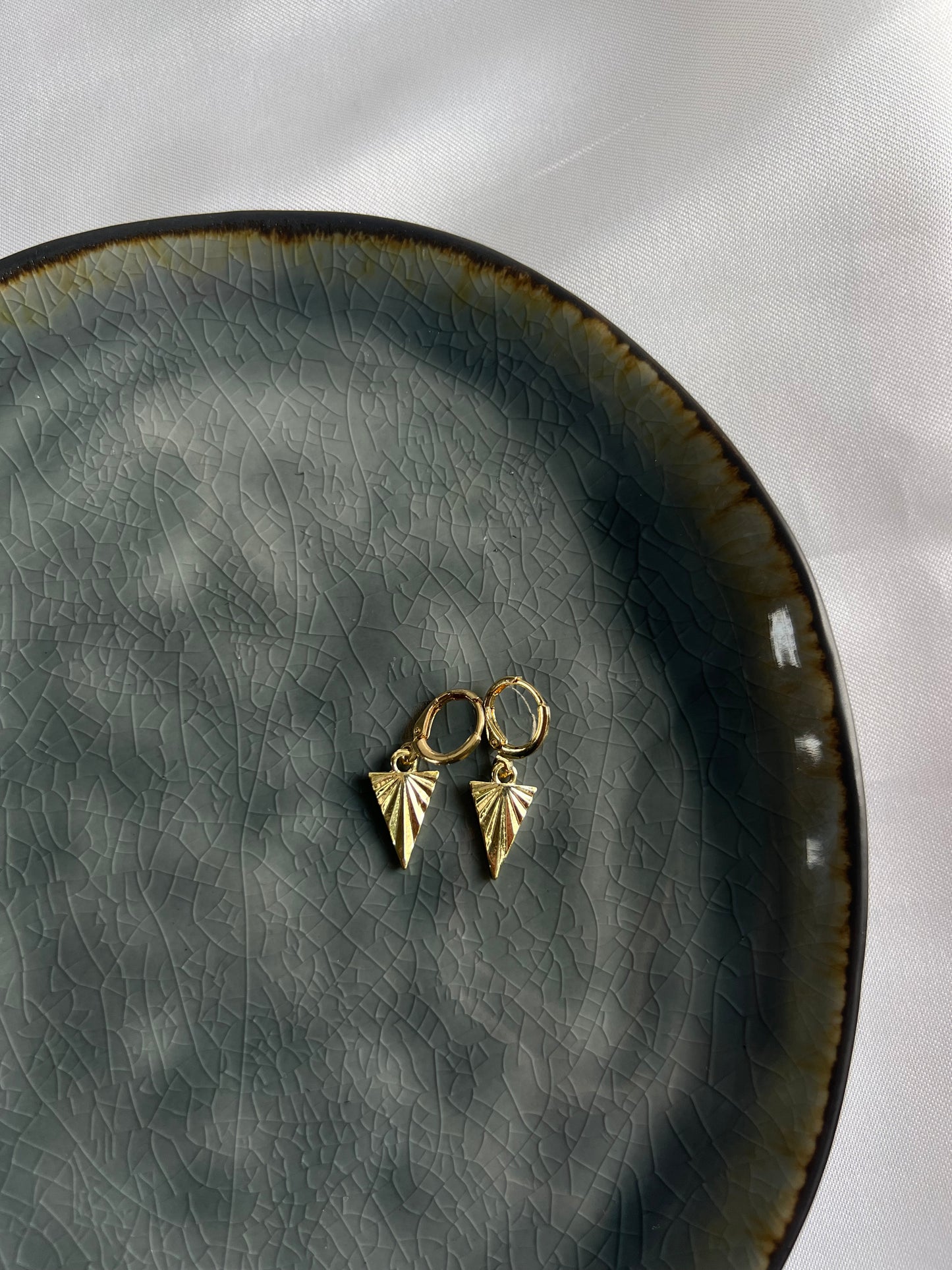 Nella oorbellen - goud / zilver