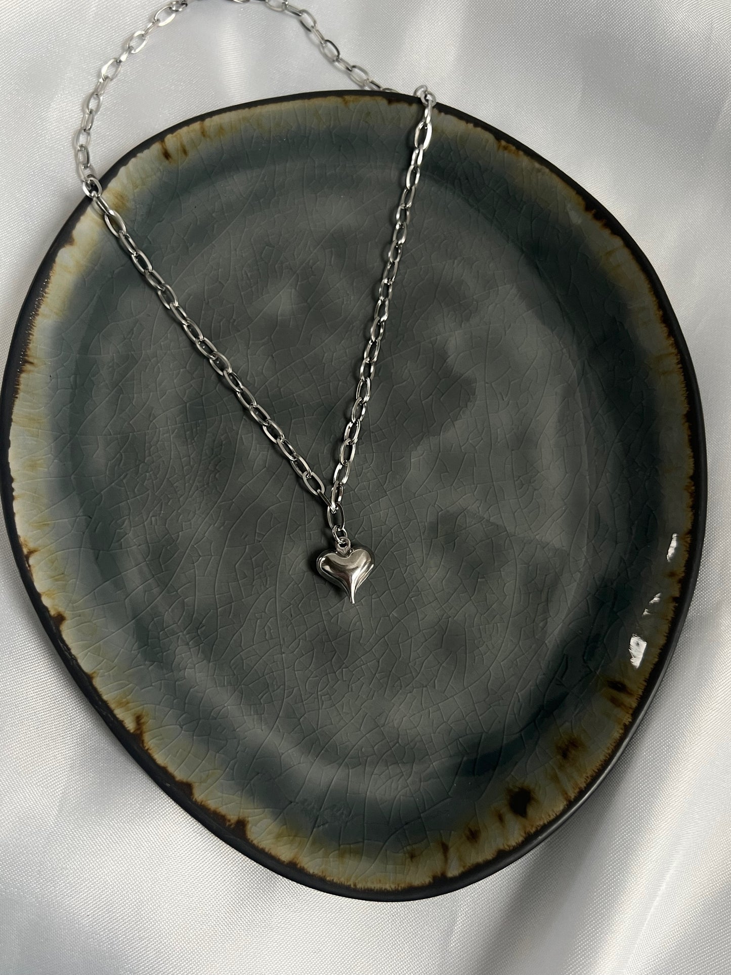 Loulou ketting - zilver