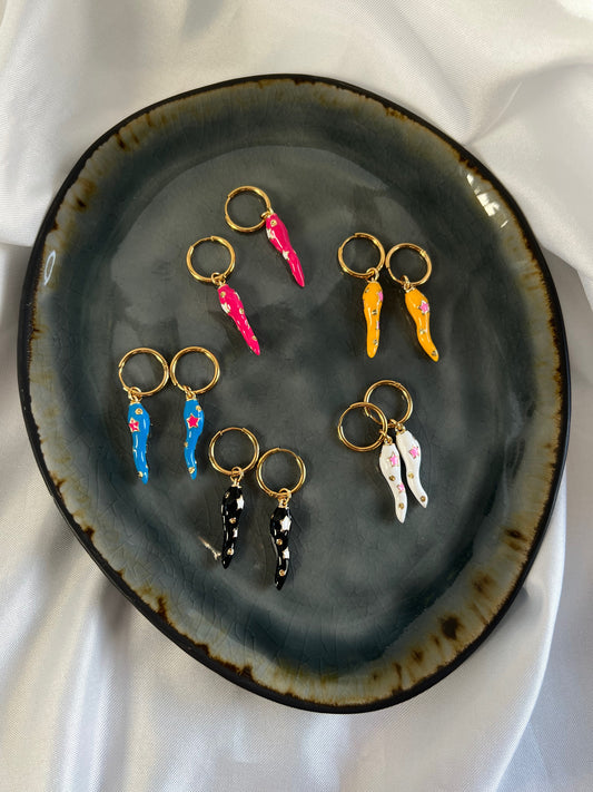 ‘SPICY’ oorbellen - goud