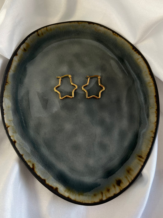 ‘SHINE BRIGHT’ oorbellen - goud