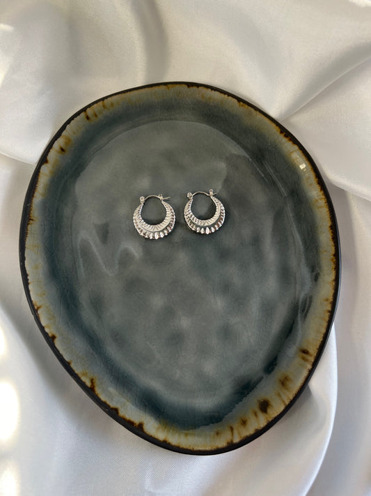 ‘NADIA’ oorbellen - zilver