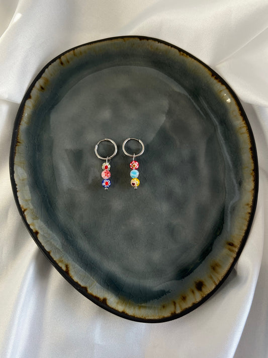 ‘MANDY’ oorbellen - zilver