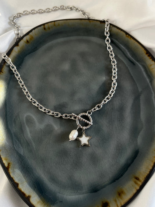 ‘ZAAR’ ketting - zilver