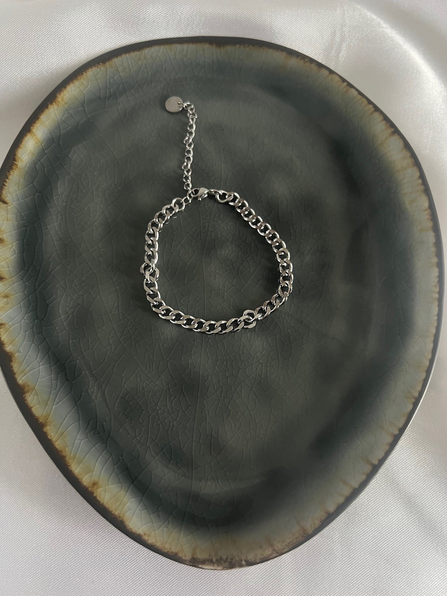 ‘CLASSIC SCHAKELARMBAND’ - goud/zilver