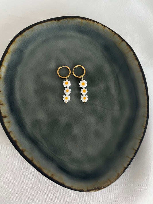 ‘MADELIEF’ oorbellen - goud/zilver