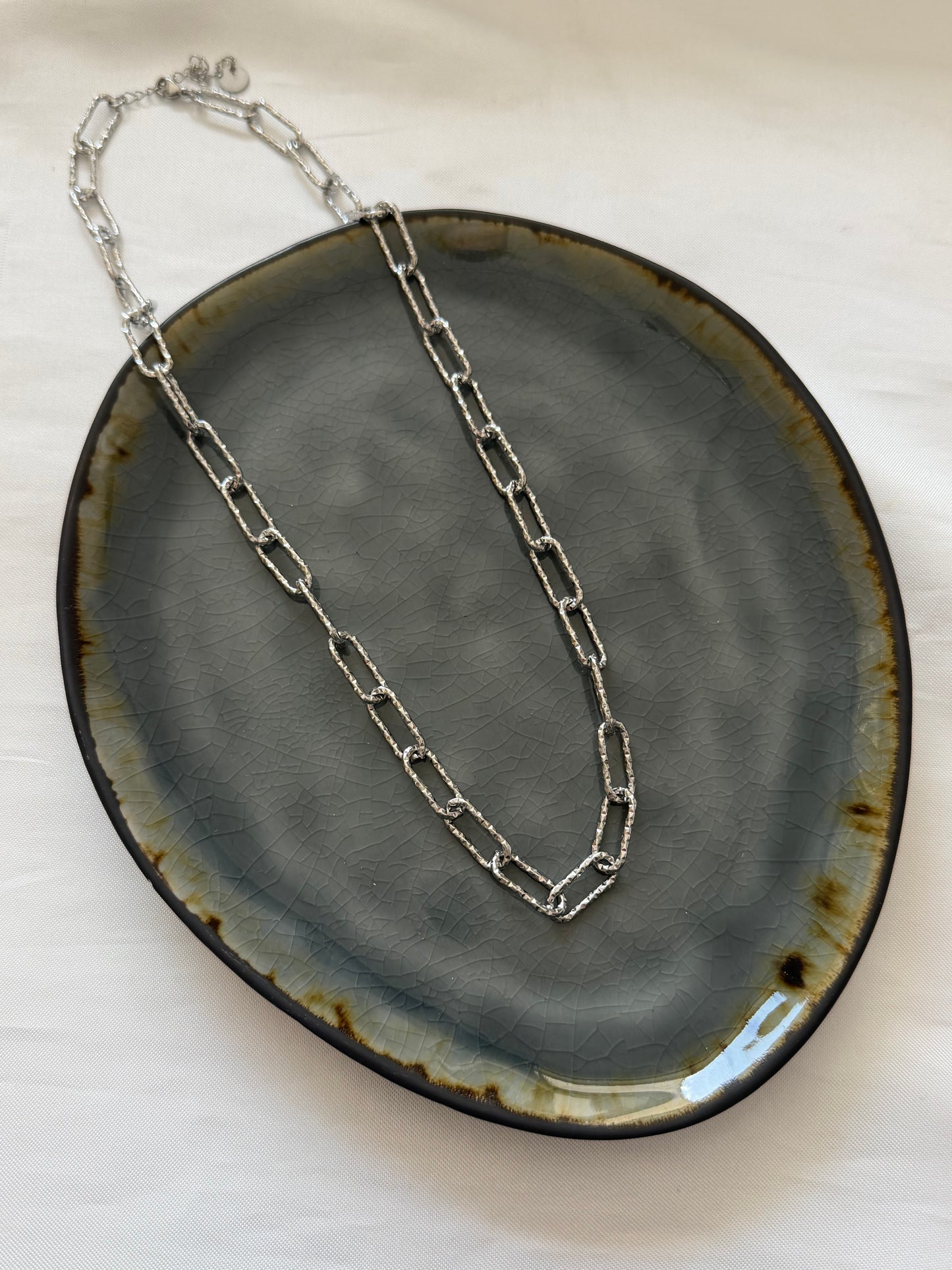 ‘BIG CHAIN’ ketting - goud/zilver