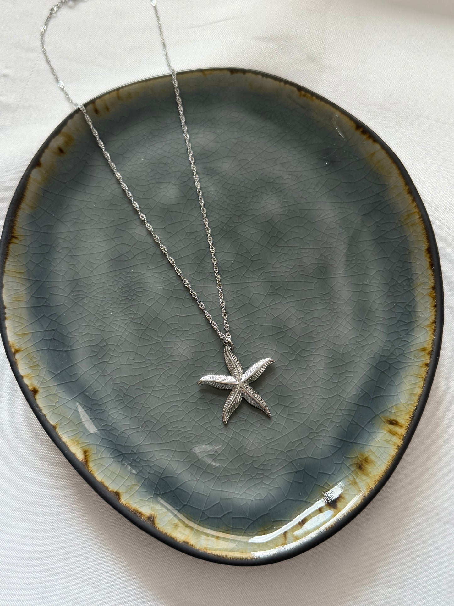 ‘LITTLE STARFISH’ ketting - zilver