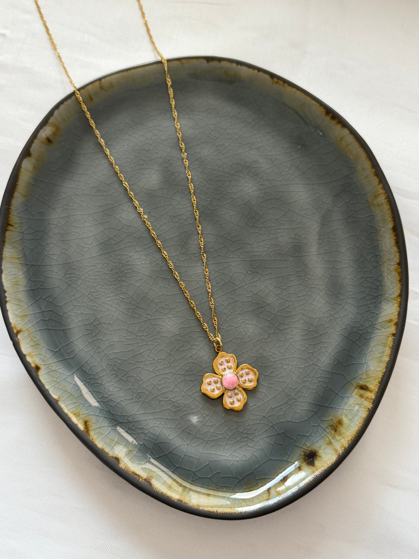 ‘LUCKY CHARM’ ketting - goud