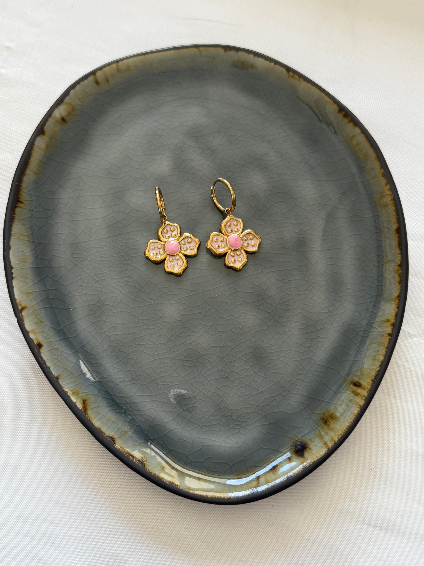 ‘LUCKY CHARM’ oorbellen - goud