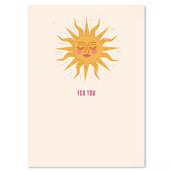 ‘FOR YOU’ kaartje