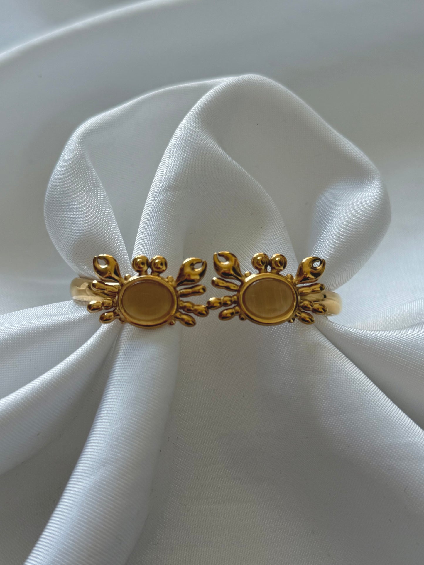 ‘KRAB’ bangle - goud