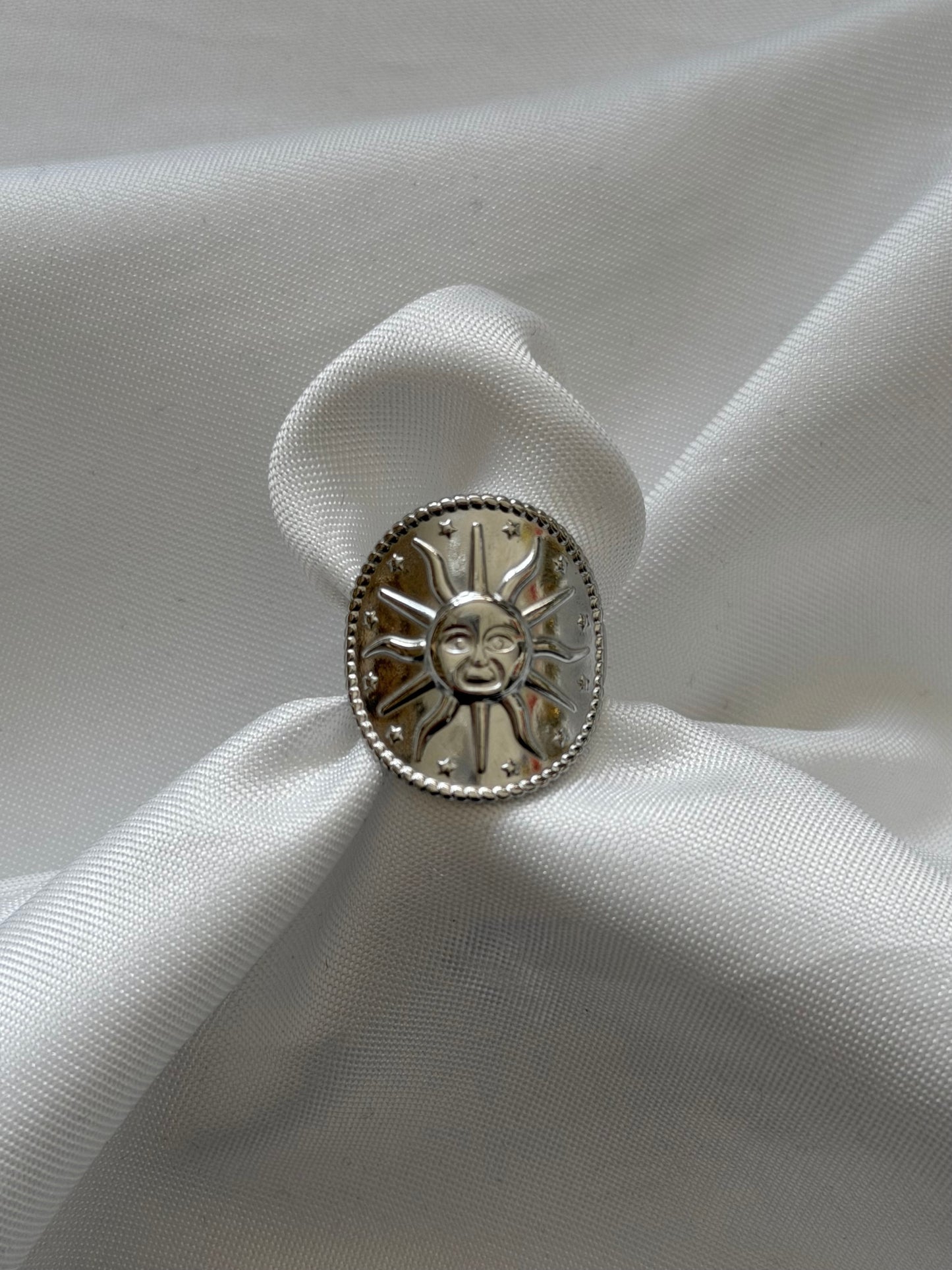 ‘MAAIKE’ ring - goud/zilver