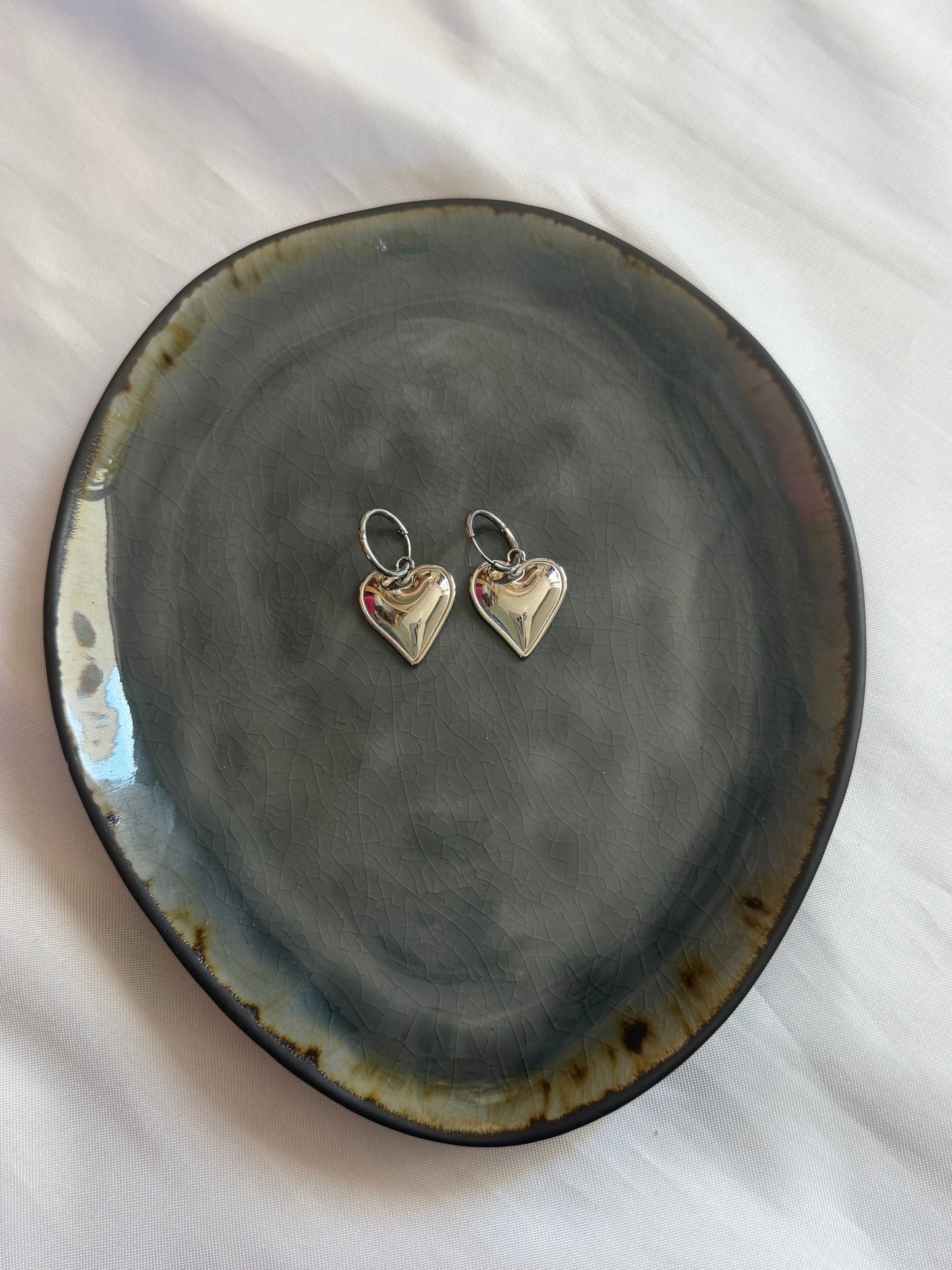 ‘GLAMOUR’ oorbellen - goud/zilver