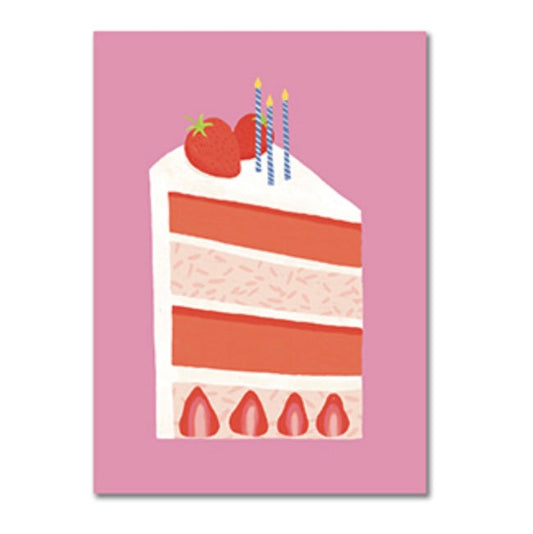 ‘BIRTHDAY CAKE’ kaartje