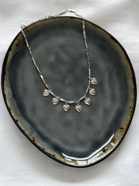 ‘LINA’ ketting - zilver