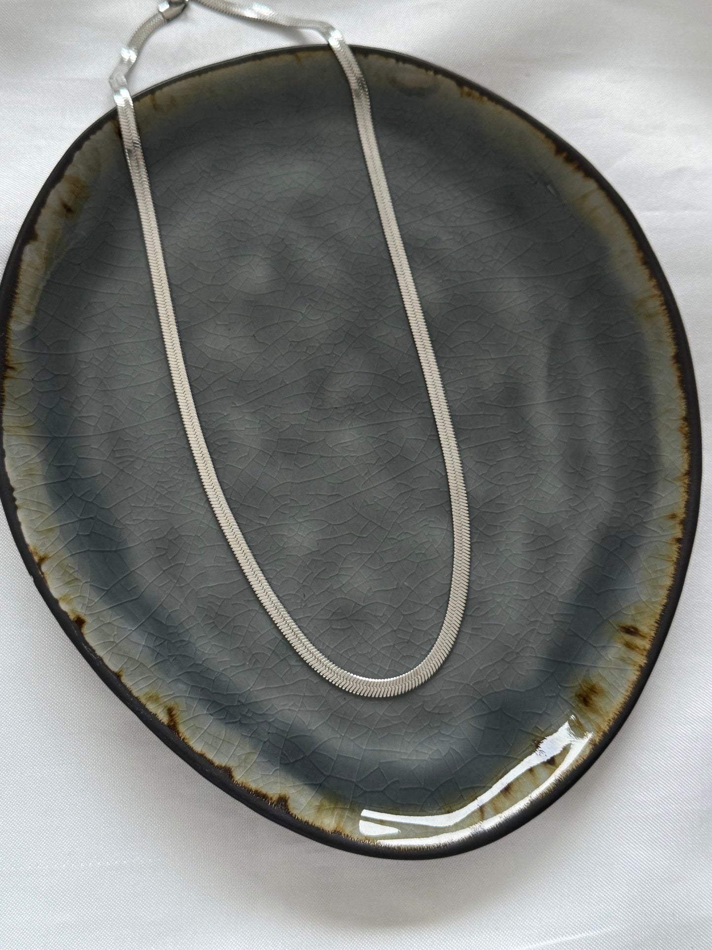 ‘VISSENGRAAT’ ketting - goud/zilver