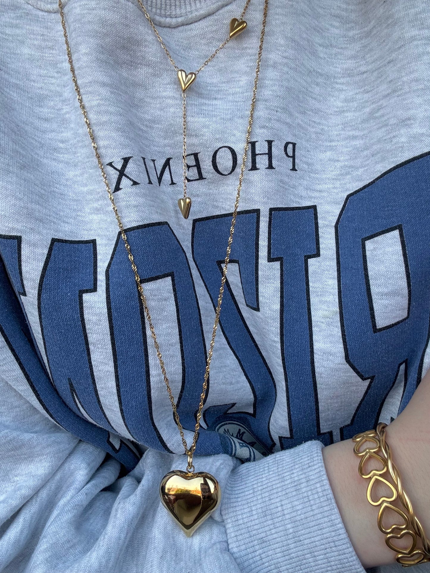 ‘PARIS’ ketting - goud