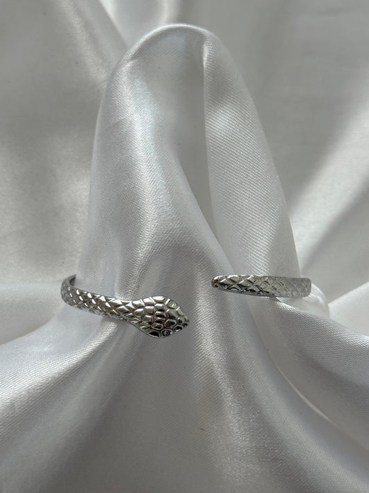 ‘SNAKE’ bangle - goud/zilver