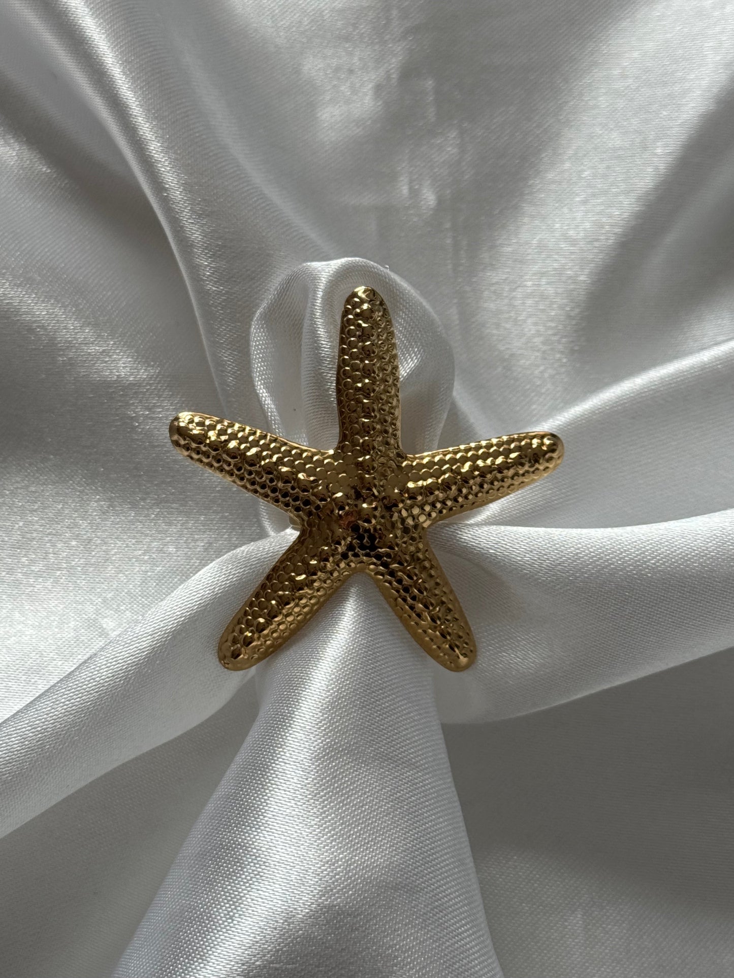 ‘BIG SHELL’ ring - goud