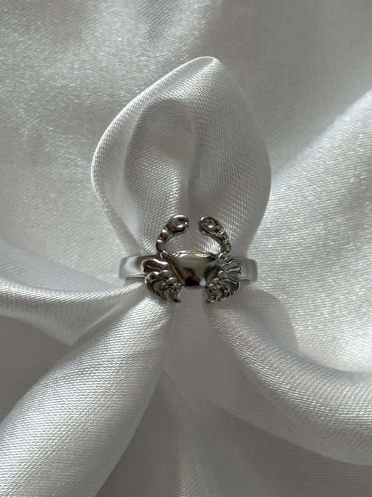 ‘KRAB’ ring - zilver