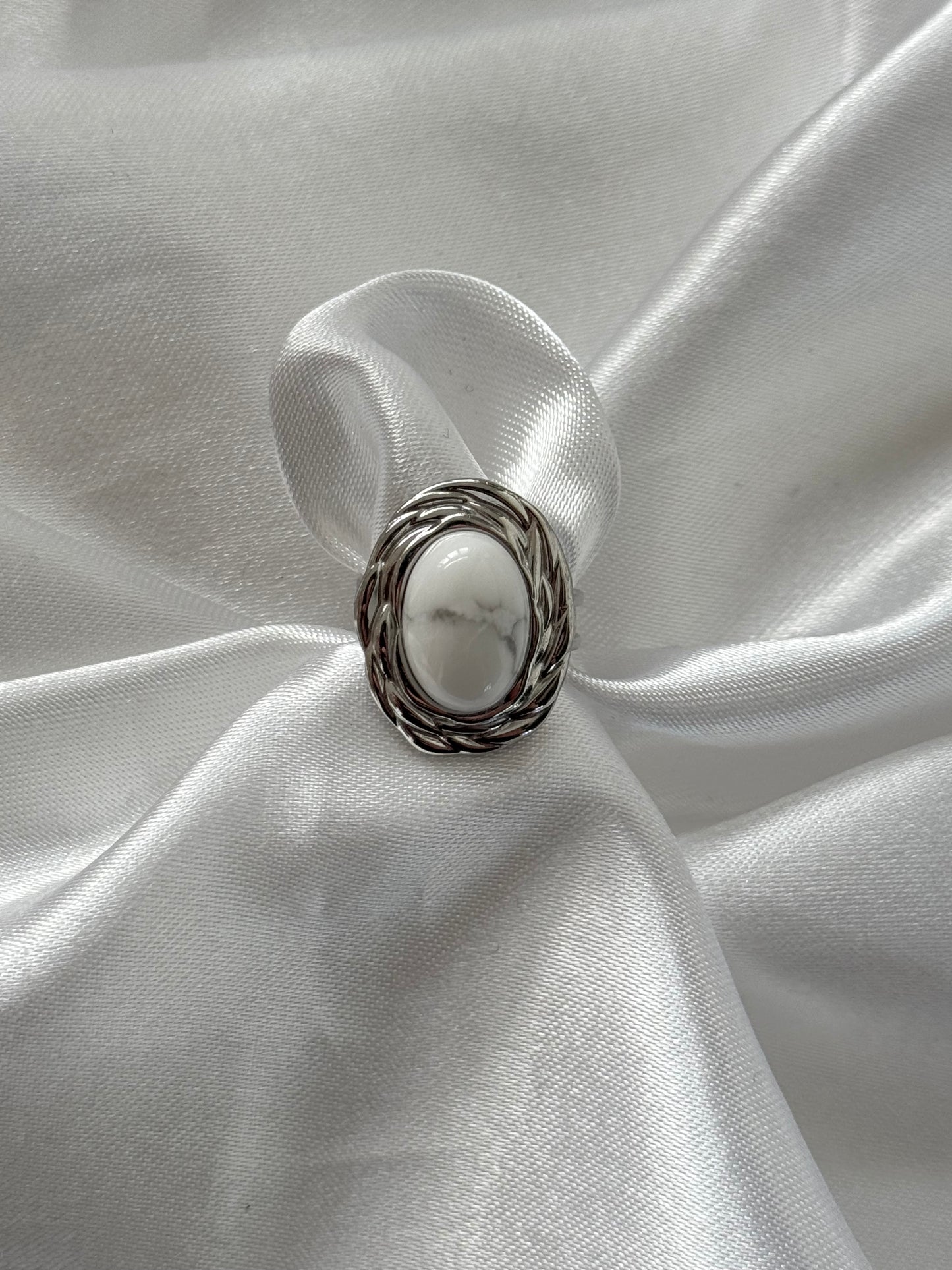 ‘MANOU’ ring - zilver