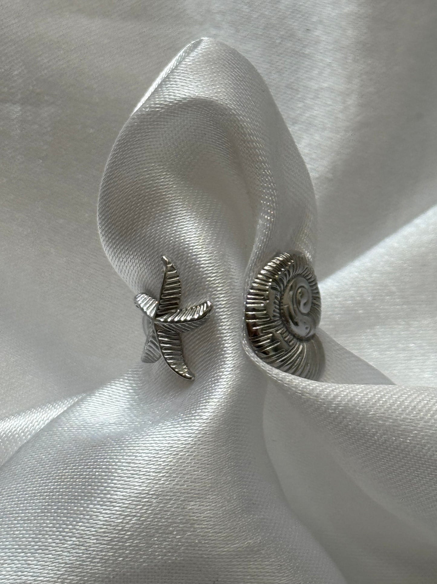 ‘BEACH DAY’ ring - zilver