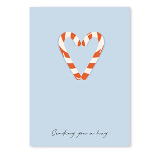 ‘SENDING YOU A HUG’ kaartje