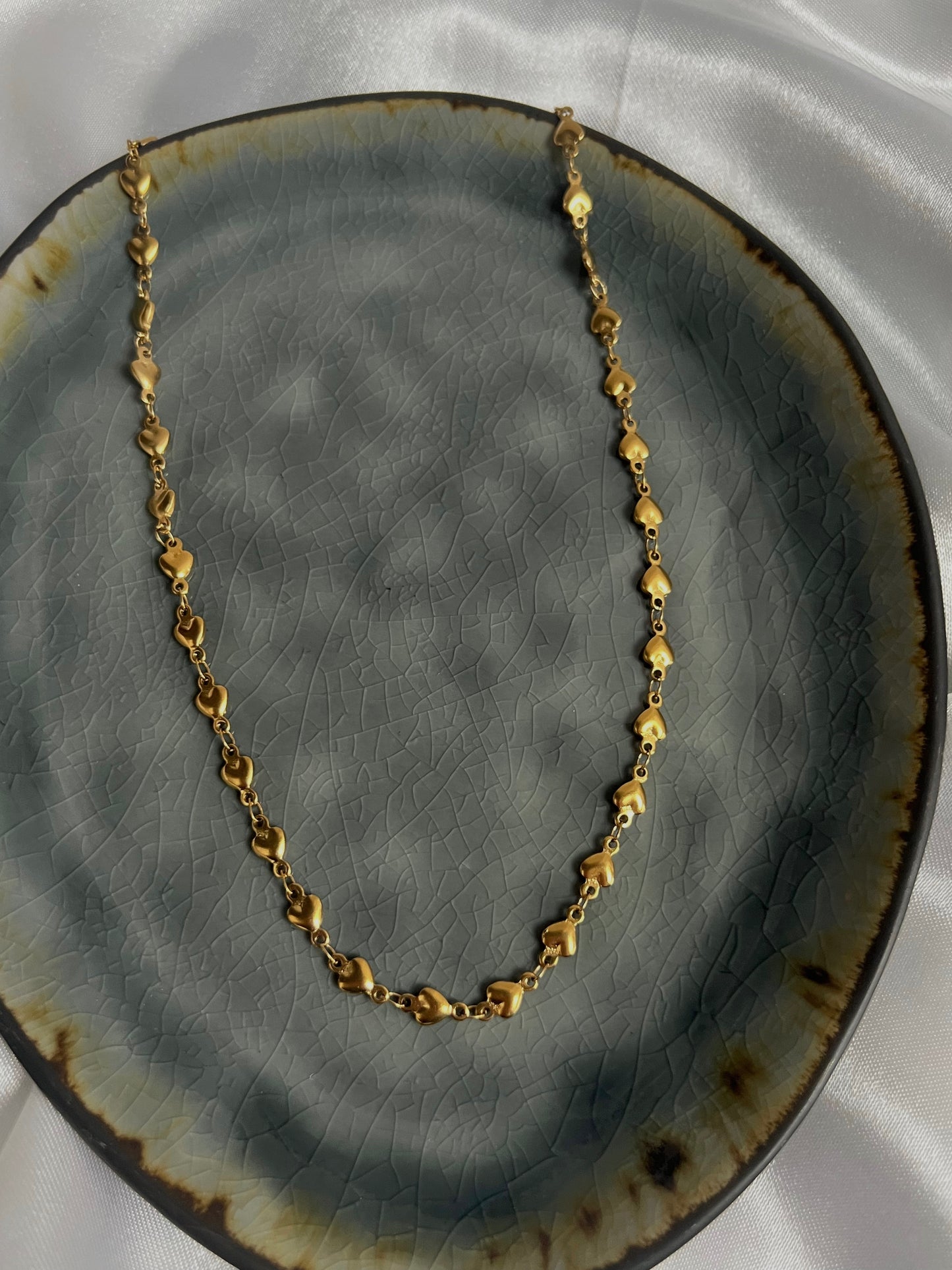 Cato ketting - goud/zilver