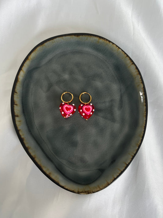 ‘SWEET LIKE CANDY’ oorbellen - goud/zilver