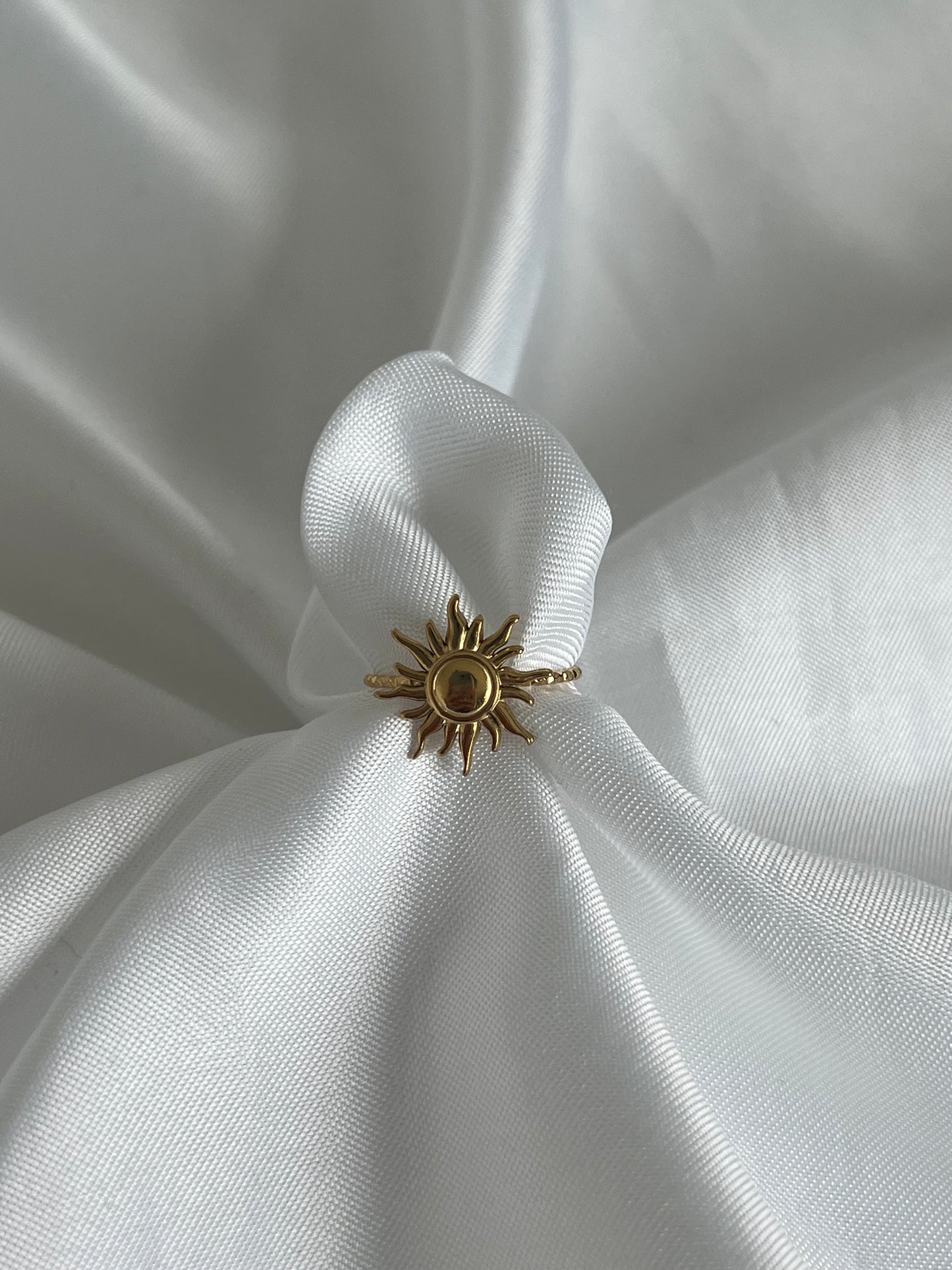 ‘SUNNY DAYS’ ring - goud / zilver