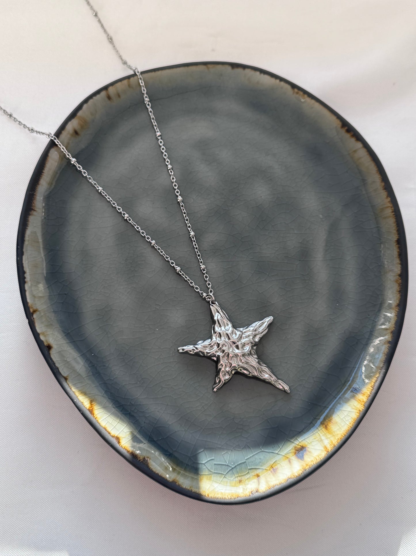 ‘SPARKLE SEASON’ ketting - zilver