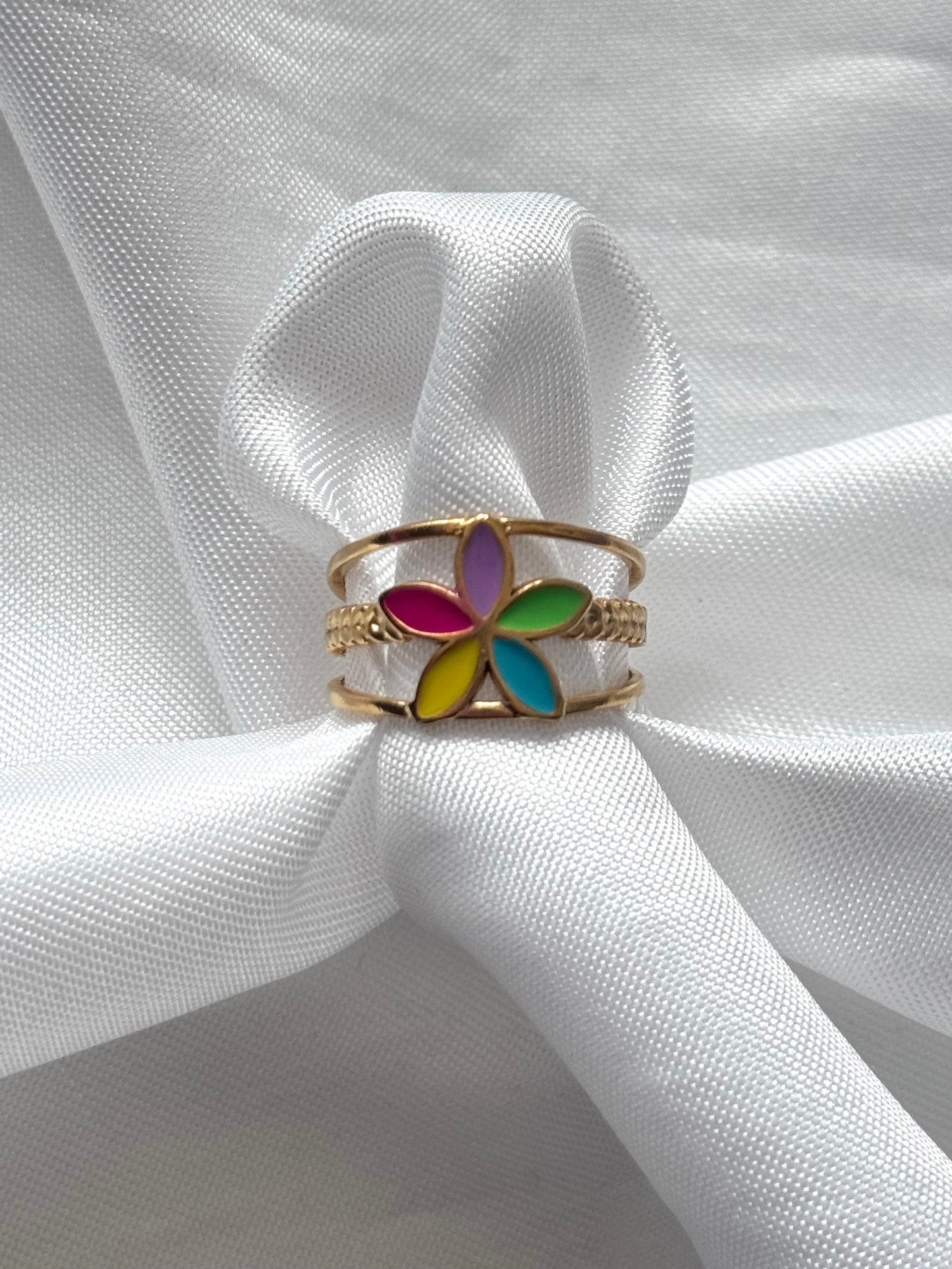 ‘COLOR’ ring - goud