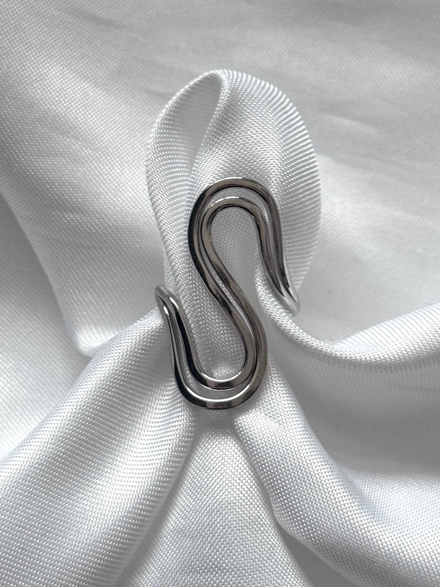 ‘ZIGZAG’ ring - zilver