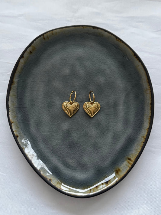 ‘VALENTINE’ oorbellen - goud