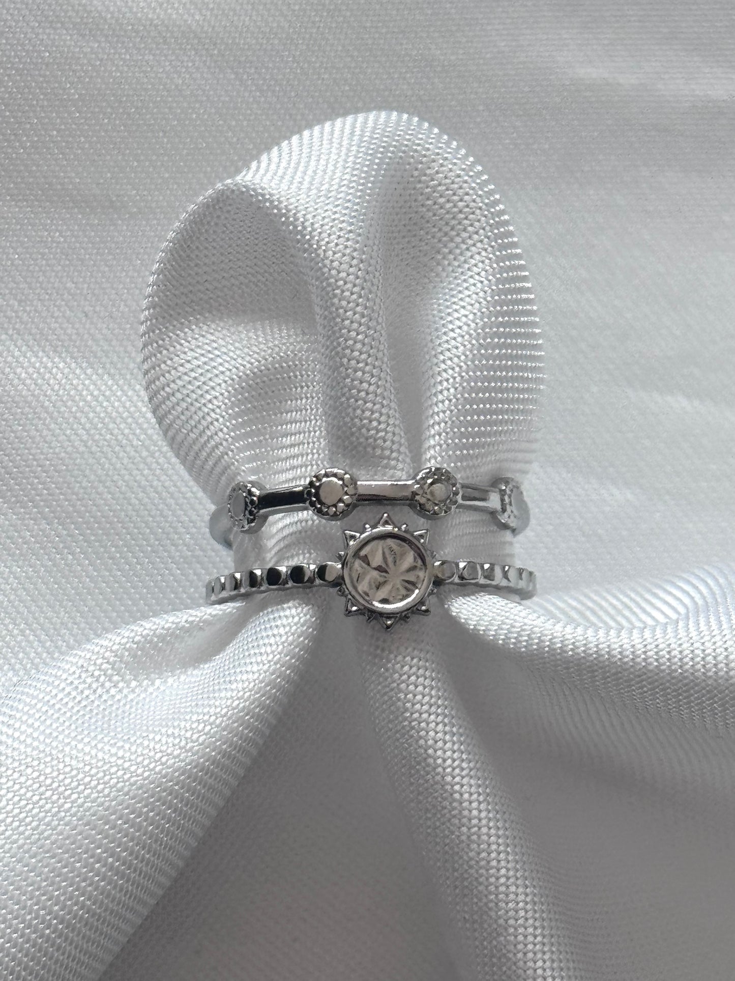 ‘SPARKLES’ ring - zilver