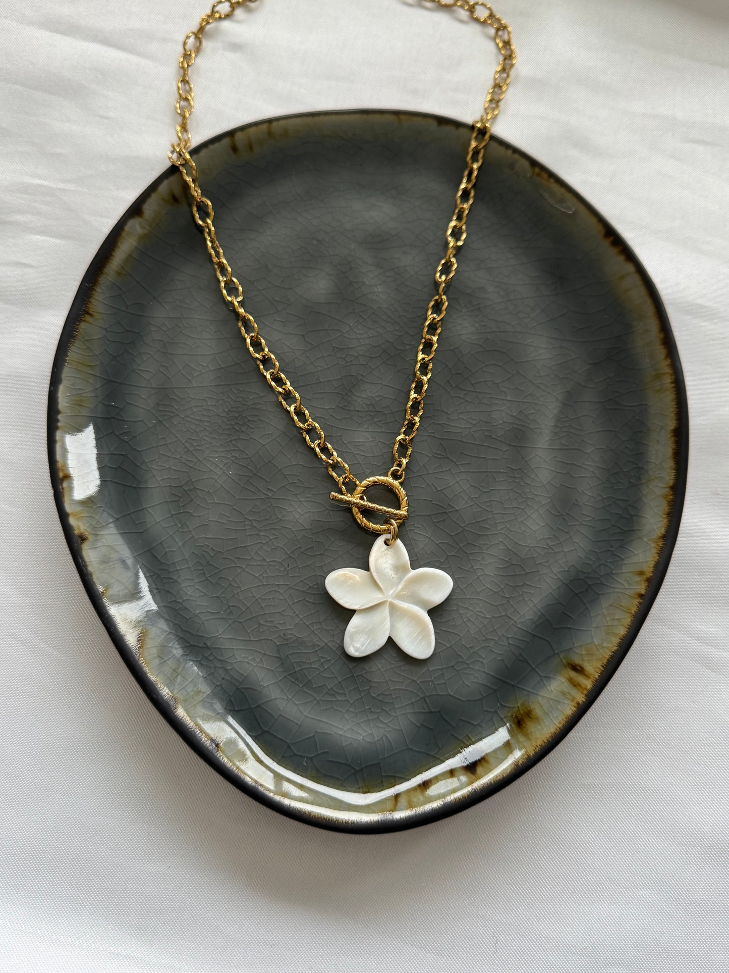 ‘LISE’ ketting - goud/zilver