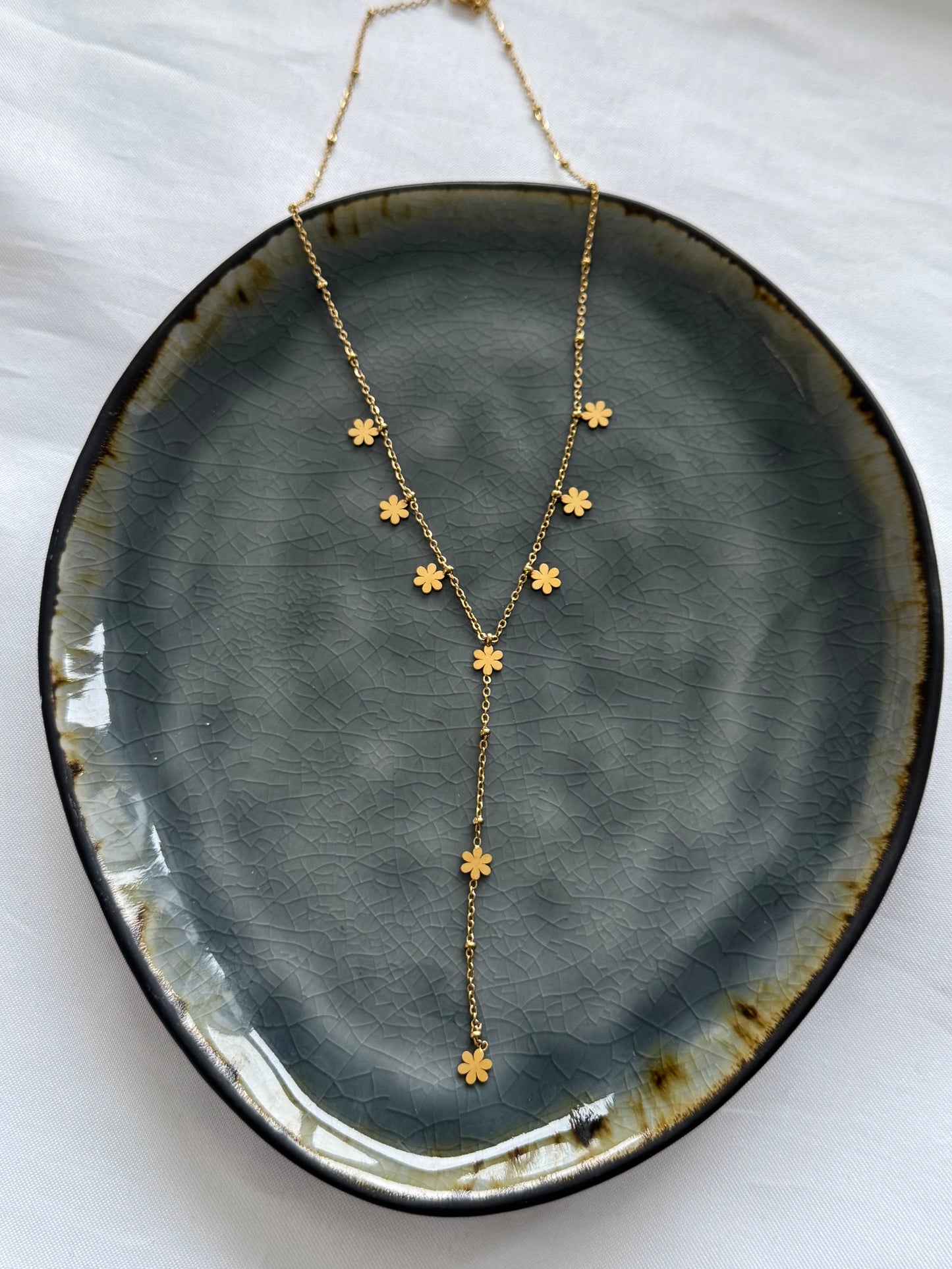 ‘HIPPIE’ ketting - goud